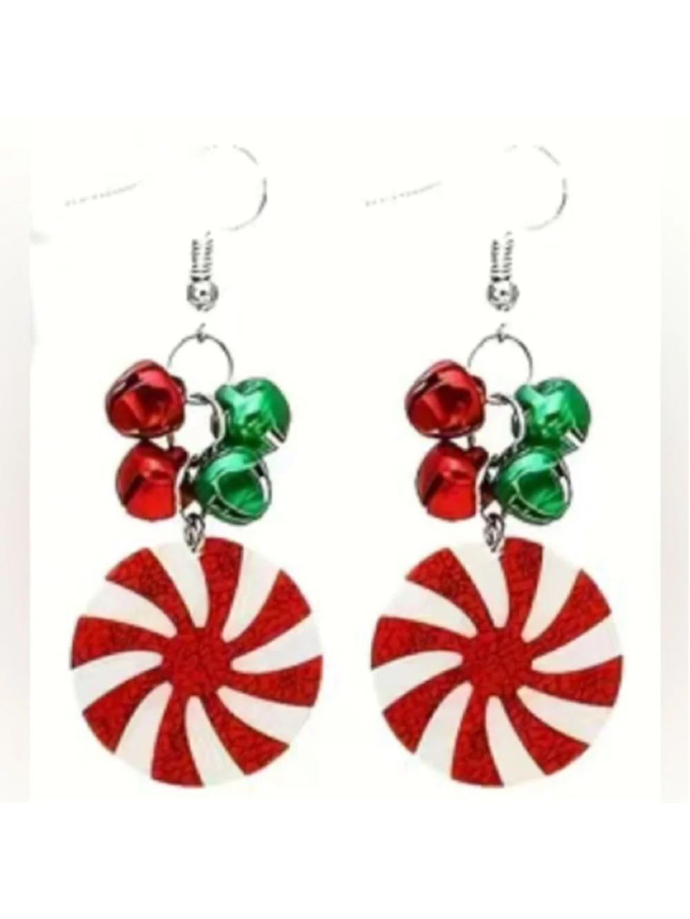 NEW Christmas Starlight Mint Holiday Earrings